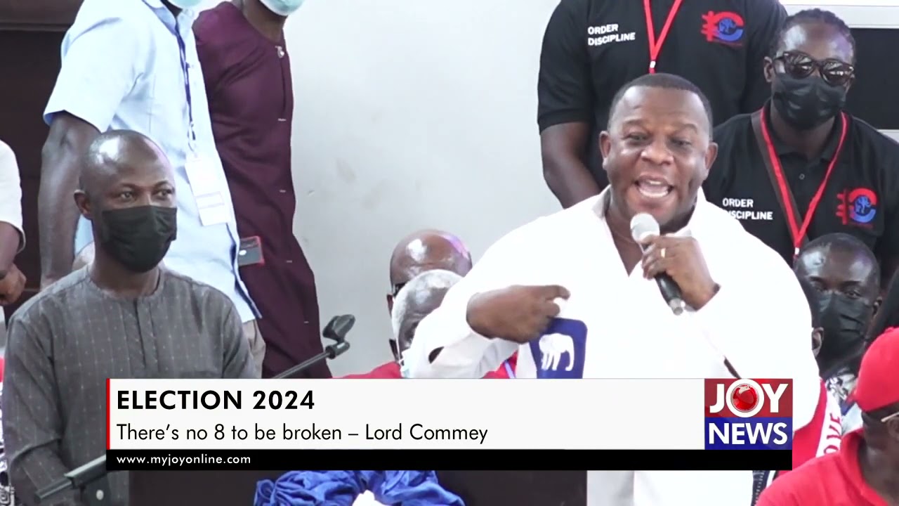 There’s no 8 to be broken - Lord Commey