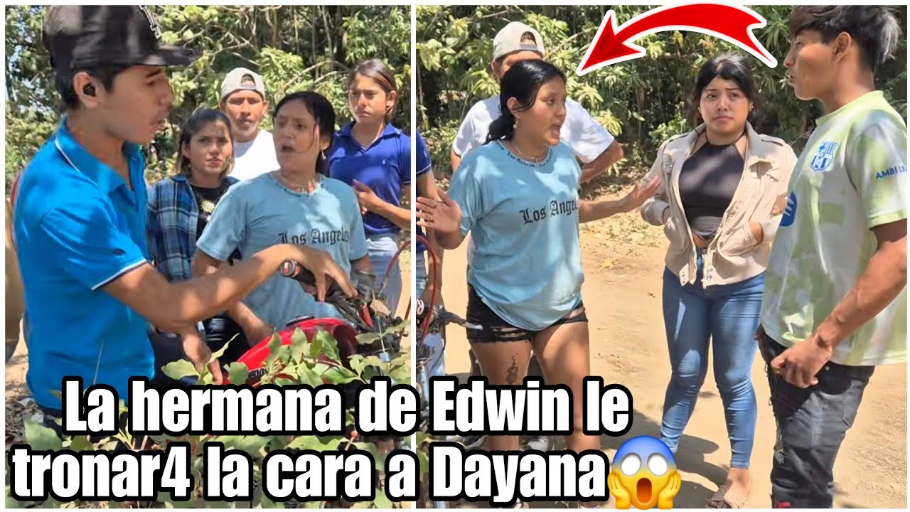 Dayana le peg0 tremend4 c4chet4da a Elias por andar con la hermana de Edwin😡