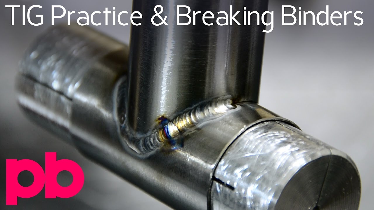 Break Seat Post Binder / Practice TIG Welding Tips