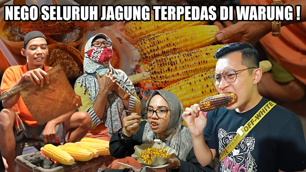 2,5 JUTA/ HARI ! JAGUNG JADOEL DI OLES CABE MINYAK, INOVASI YG HASILKAN PEMBELI JADI ANTRI