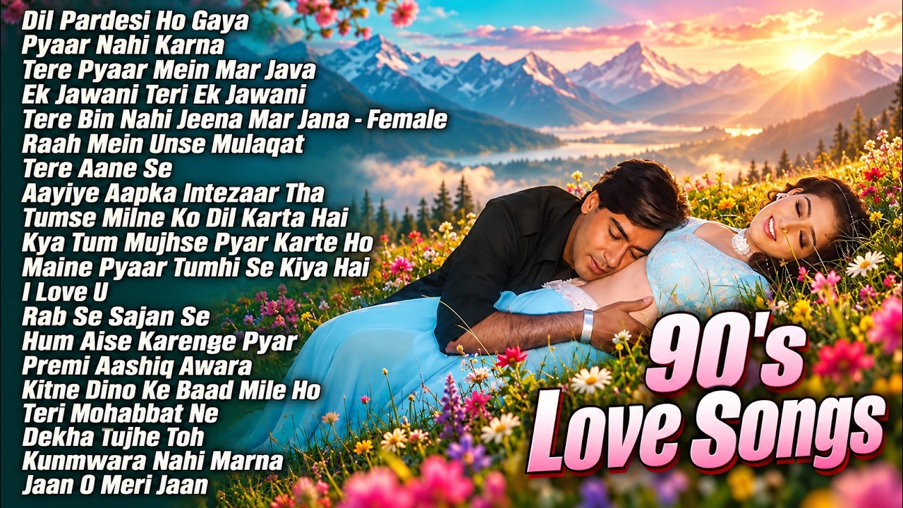 90's Love Songs | 90's Evergreen Songs | 90's Superhit Love Songs | Hindi Songs | 90's Hits