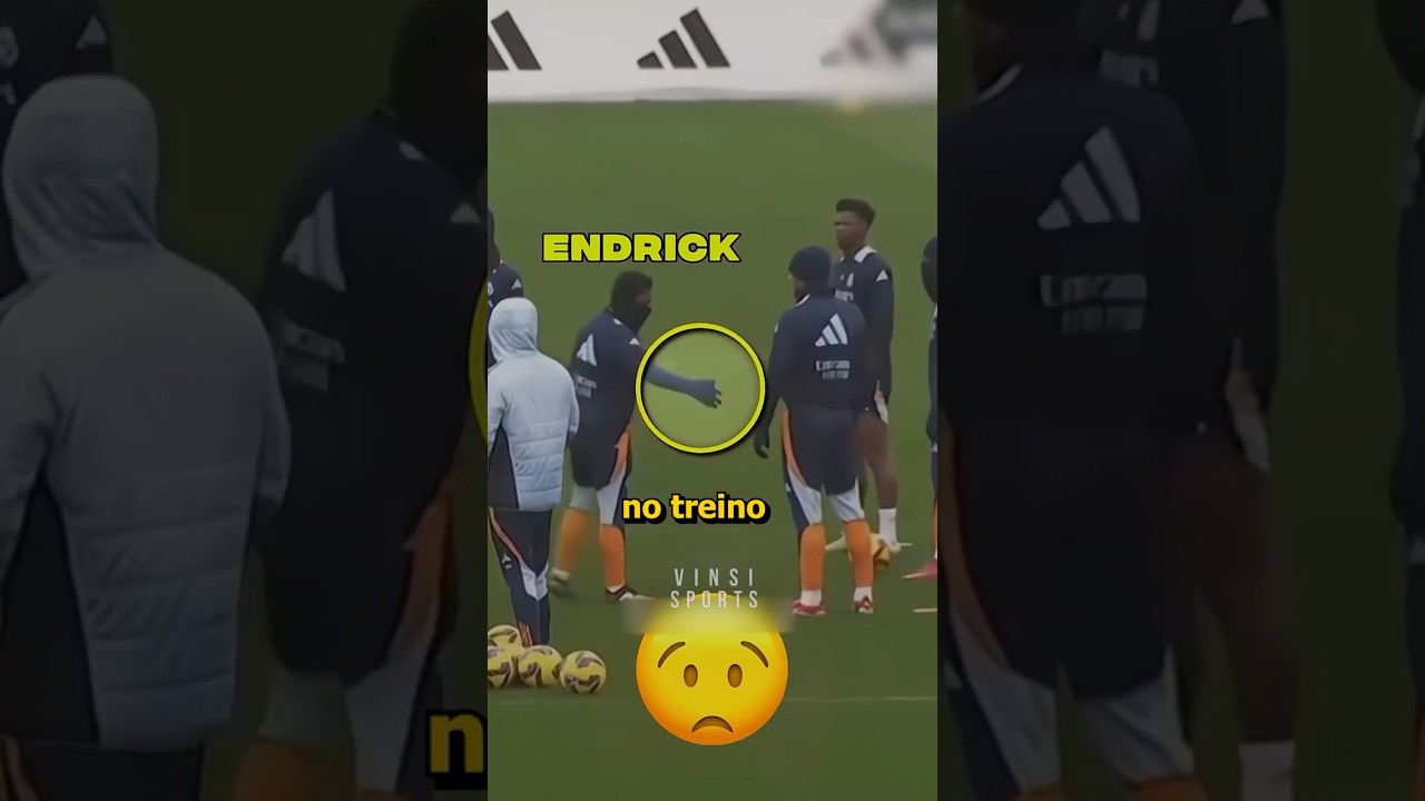 ENDRICK T&Aacute; SENDO EXCLUIDO NO REAL MADRID!
