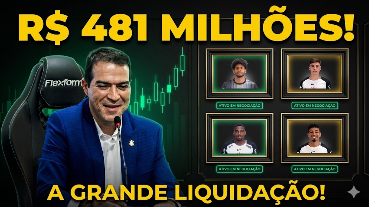 🚨 MEIO BILHÃO NA MESA: A venda de Ativos que muda a história financeira do Corinthians!