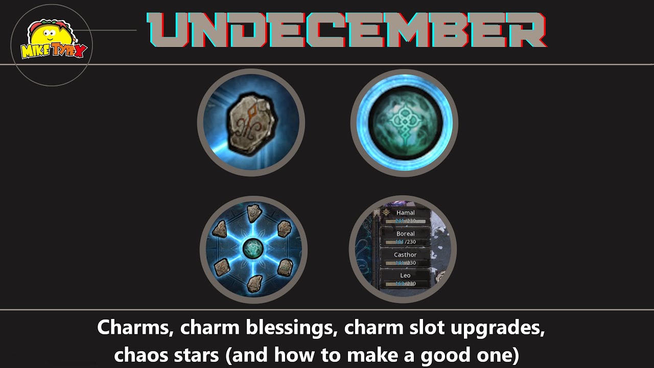 Charms, Charm blessings, Charm slot upgrades, and Chaos stars - A dummies guide (from a dummy)