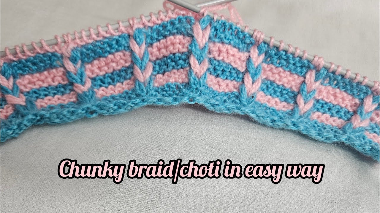 Easy Two color#knitting pattern for ladies/gents #sweaters and baby caps