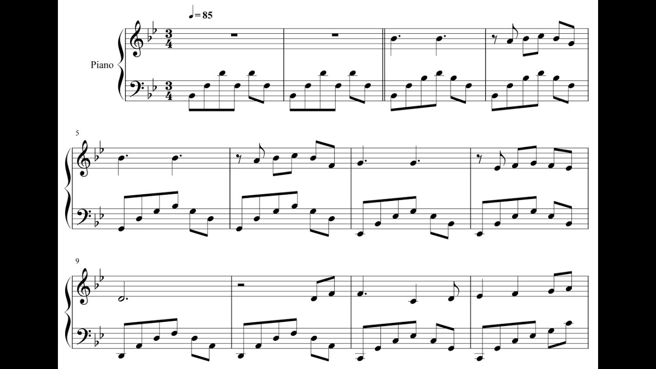 Barbra Streisand / Clayderman - Memory - Piano + Sheet Music