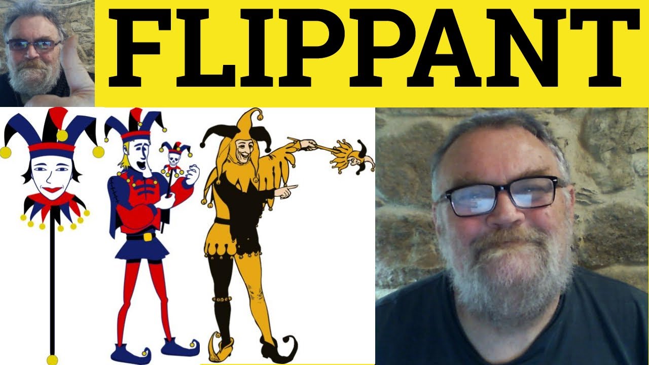 🔵 Flippant Meaning - Flippant Examples - Flippancy Definition - Flippantly Explained - Flippant