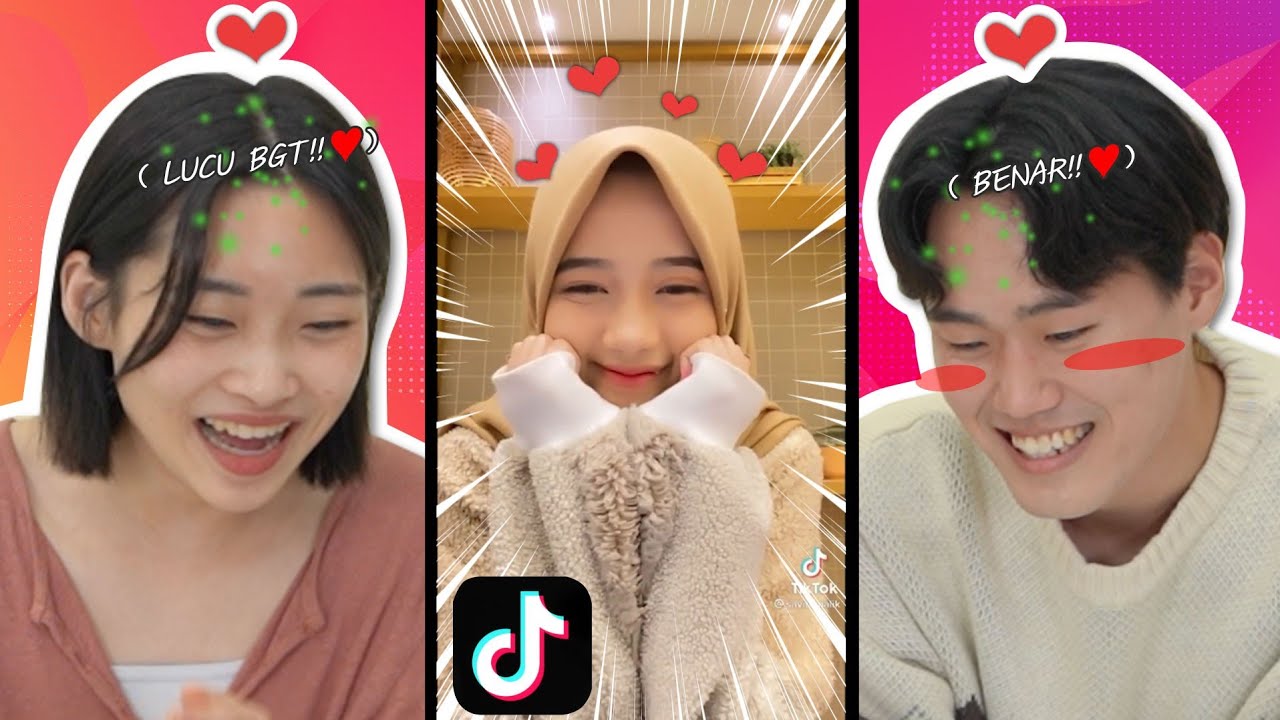 Reaksi Mahasiswa Pria Korea Jatuh Cinta Pada Wanita Berhijab Indonesia 🙈🙈 | Reaction