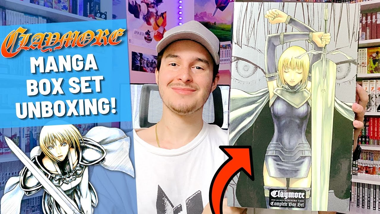 Claymore Complete Manga Box Set Unboxing + Inside Look