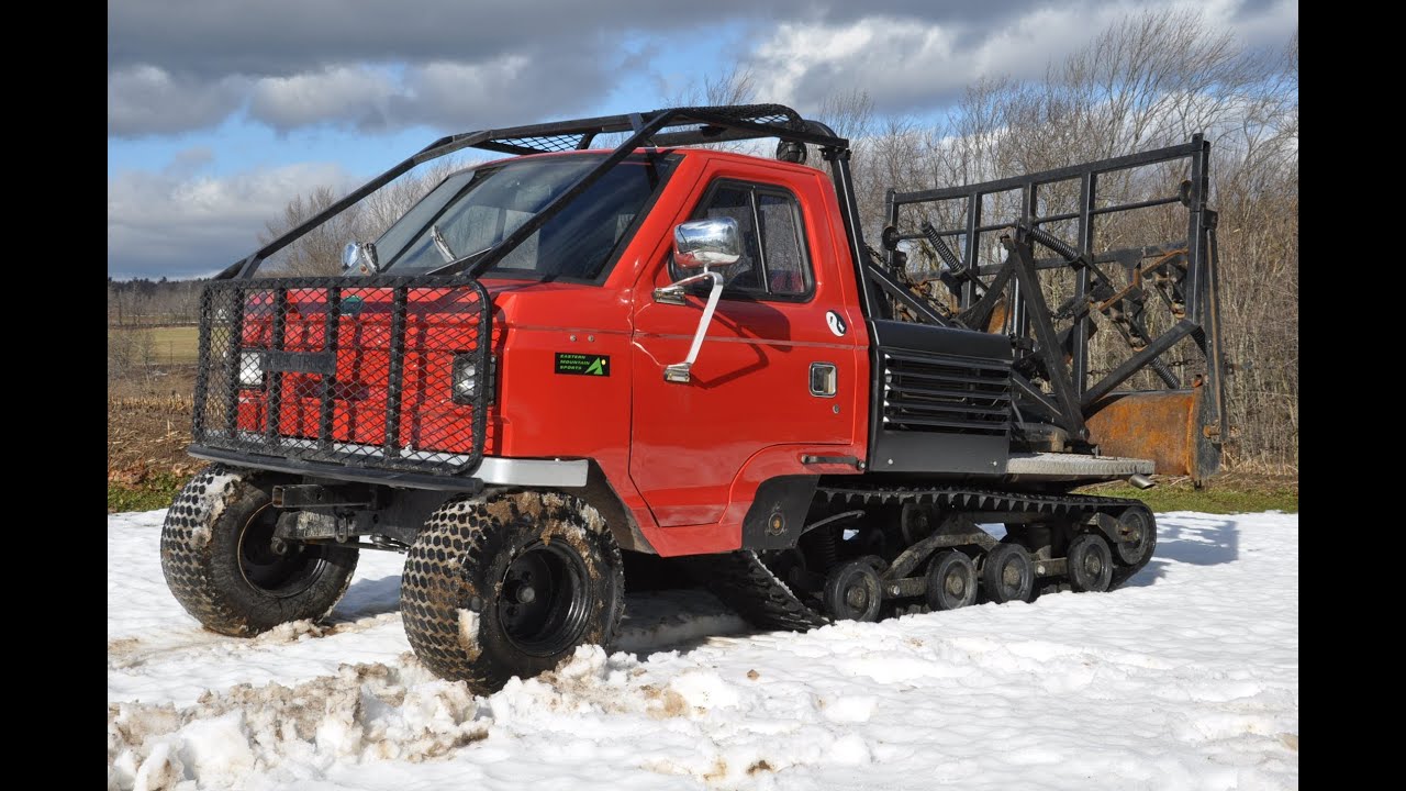 1987 ASV Track Truck 2500 Series - Demonstration and closeup footage for ebay