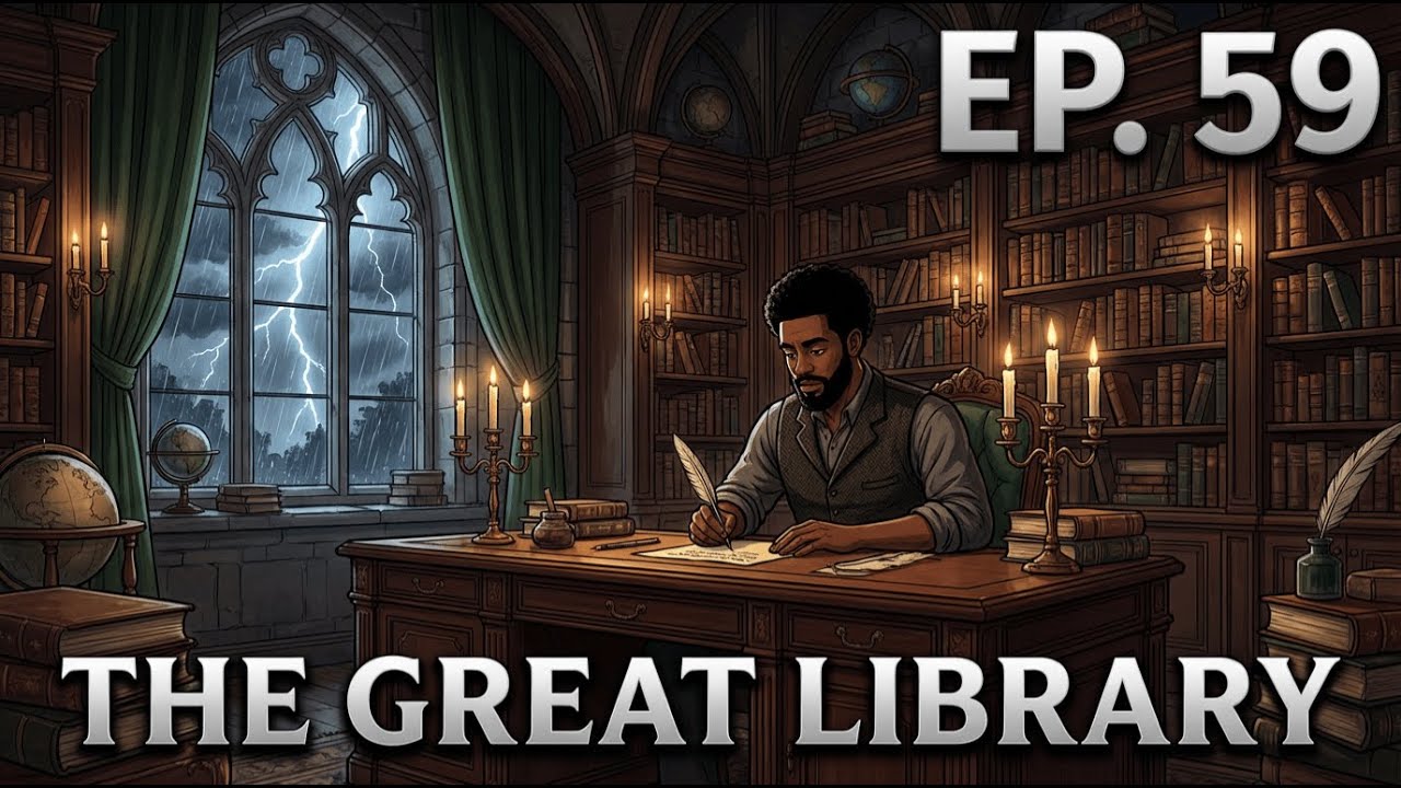 THE GREAT LIBRARY 📜 Dark Academia Lofi for Deep Study, Historical Research & Gothic Focus