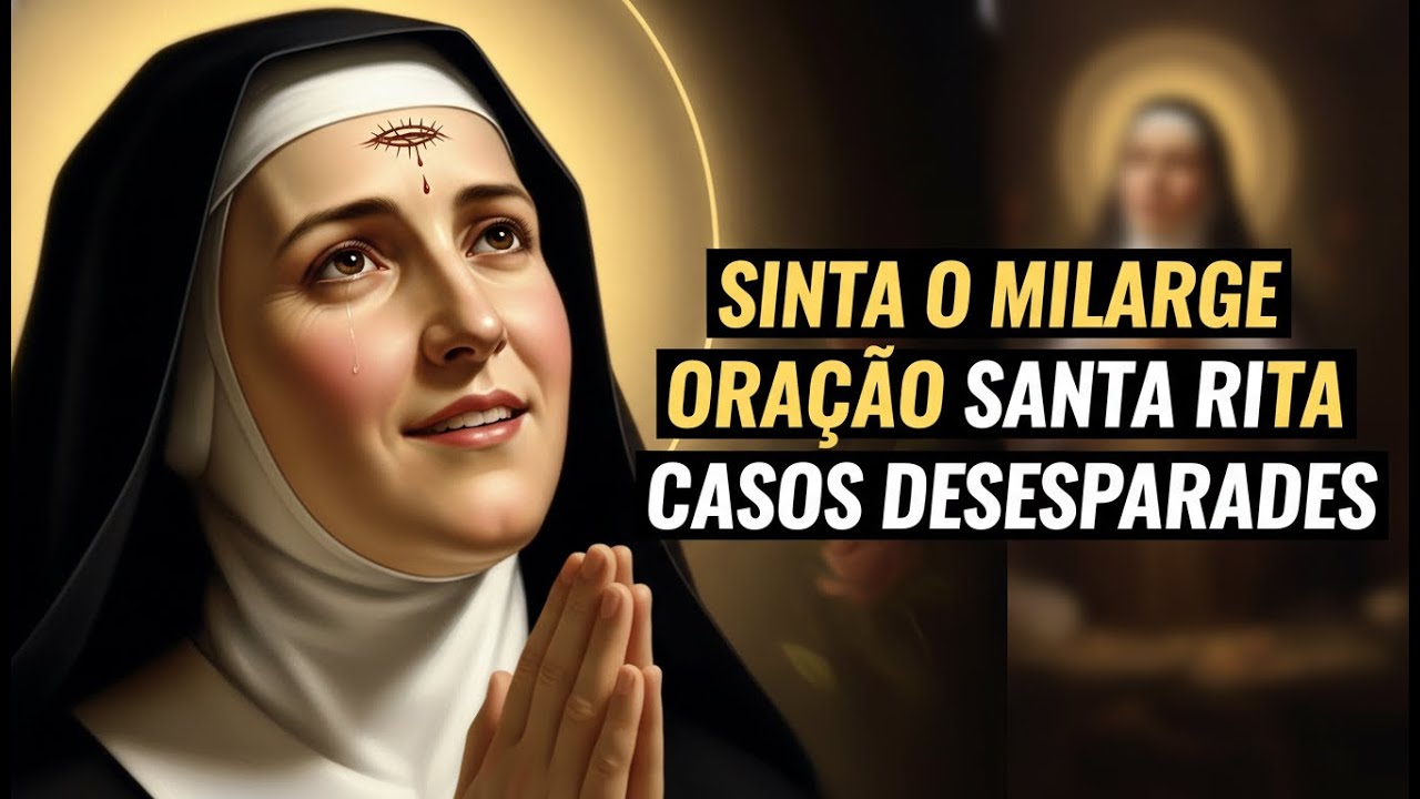 SINTA O MILAGRE: Oração de Santa Rita para Casos Desesperados