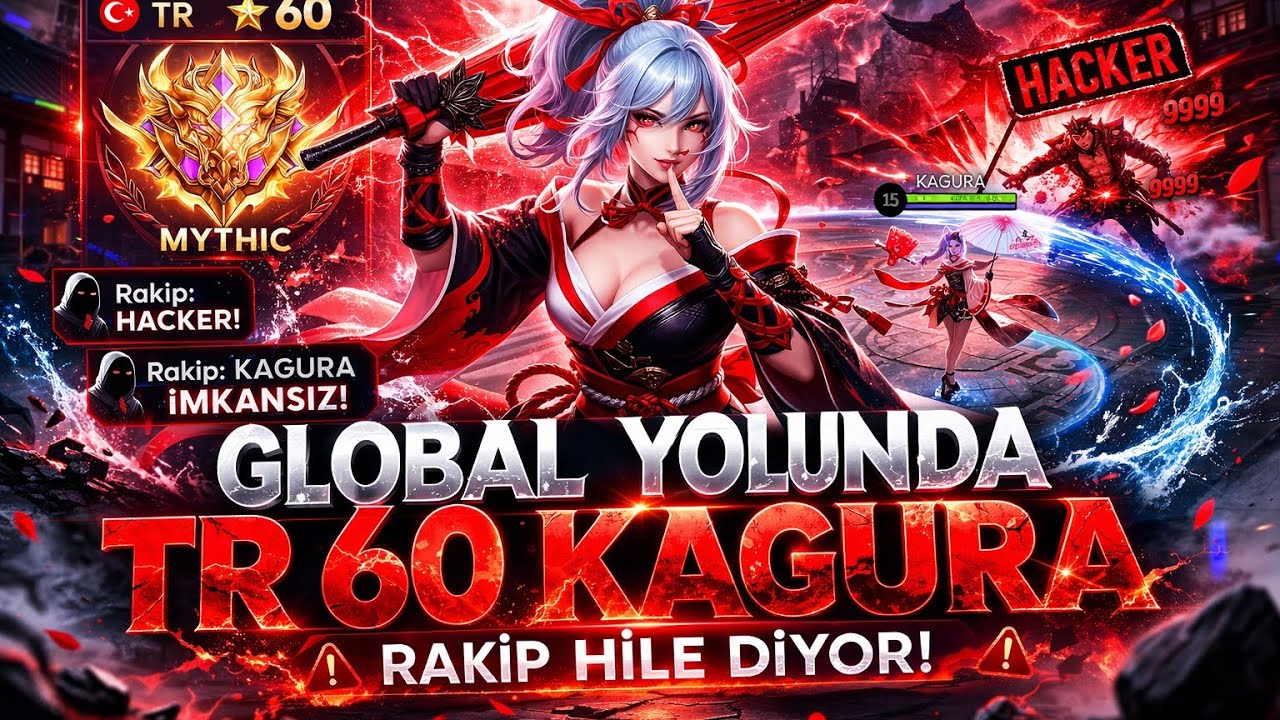 KAGURA MOBİL LEGENDS GLOBALYOLUNDA  ŞOV!