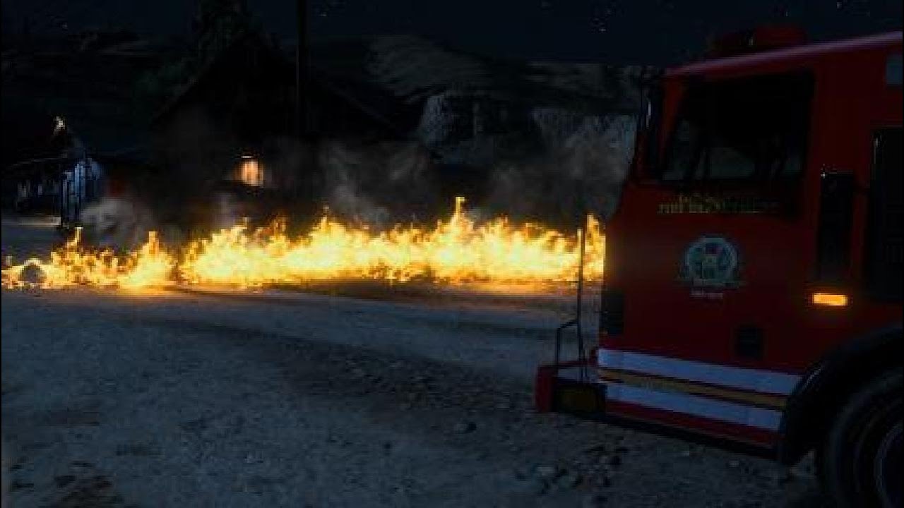A day of working nights as a firefighter in Los Santos.