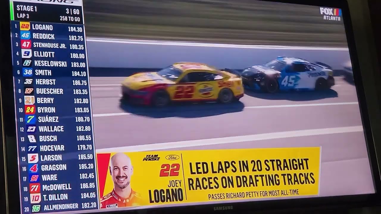 NASCAR Cup Series EchoPark 2026 full race @NASCAR 