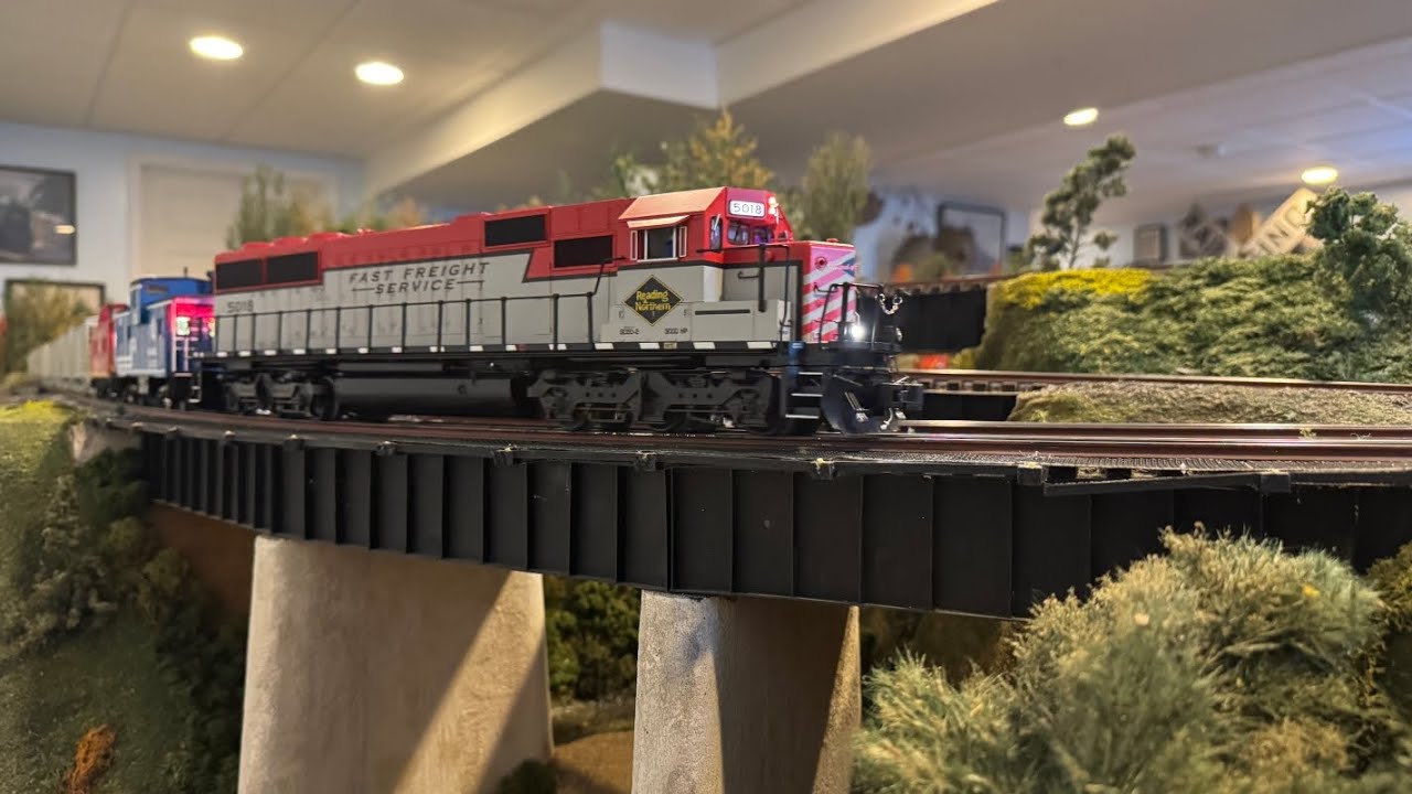 A look at the The Lady Jane o gauge model Railroad 