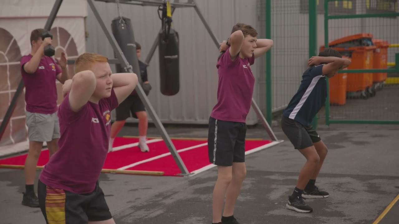 wanderers under 13's HYVE training 2023