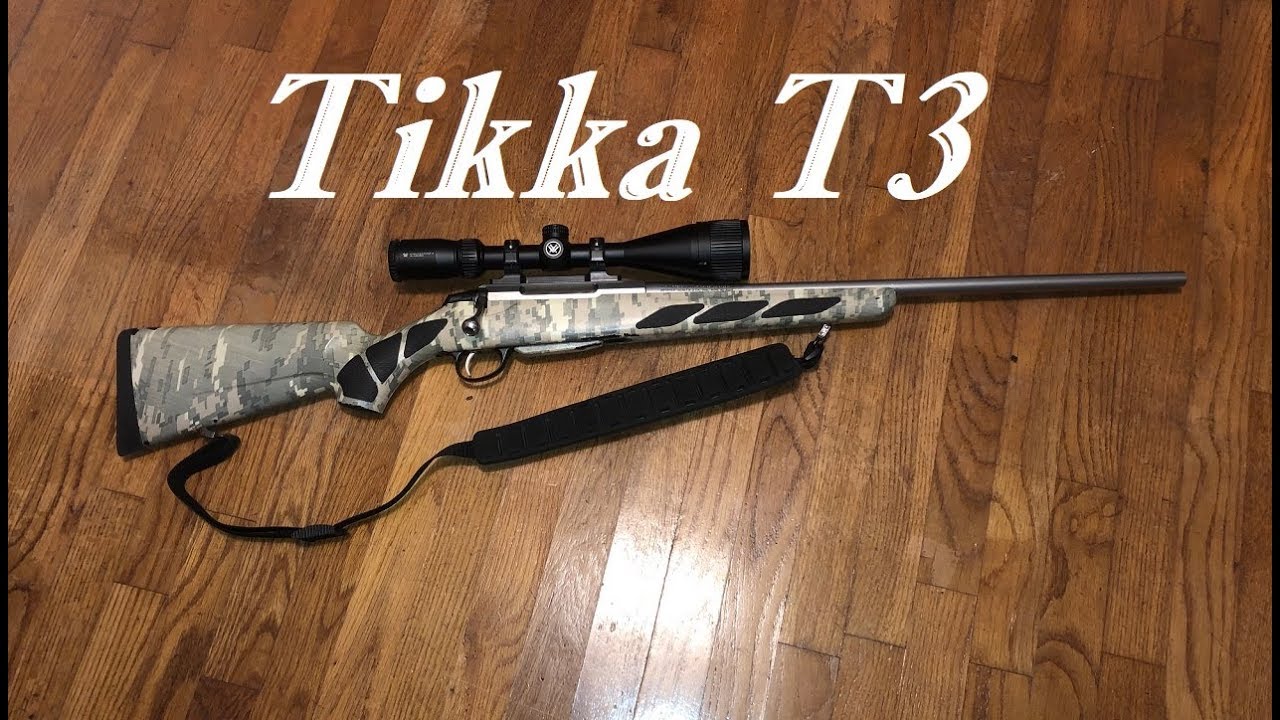 Моя экипировка: Tikka T3 - 7MM-08