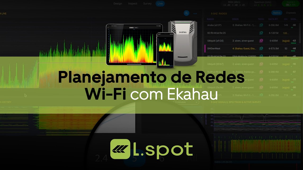 Como otimizar Redes Wi-fi com Ekahau