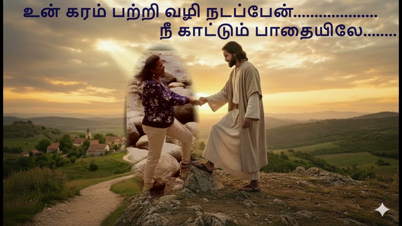 உன் கரம் பற்றி வழி நடப்பேன்/Un Karam Lyrics/தியானப்பாடல்