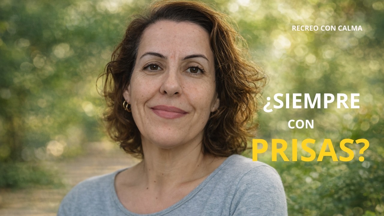 ¿Siempre con prisas? Tómate un café conmigo y reflexionemos