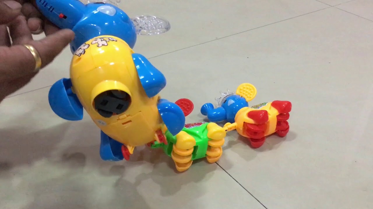 Musical Elephant Toy Train - Demo - Lakshmi Toyz