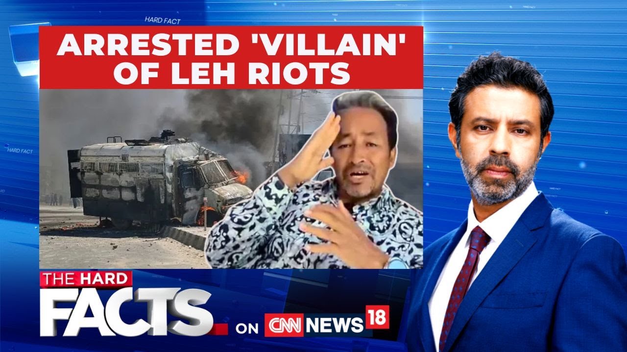 Sonam Wangchuk Arrested Amid Deadly Ladakh Protests | #hardfacts with Rahul Shivshankar | News18