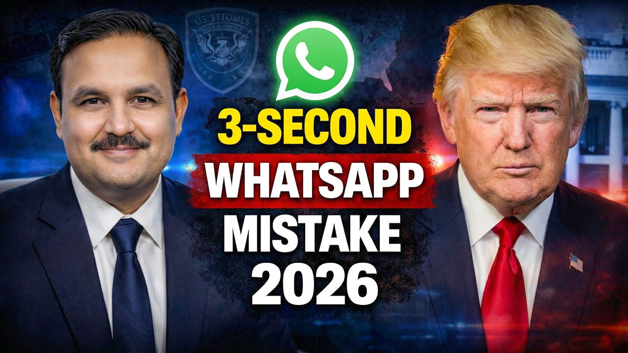 The 3-Second Airport Mistake That Lets CBP Read Your WhatsApp | Global Immigration Updates