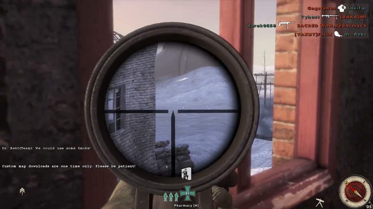 Red Orchestra 2 - Commissar's House - Highlights 2 (29 kills)