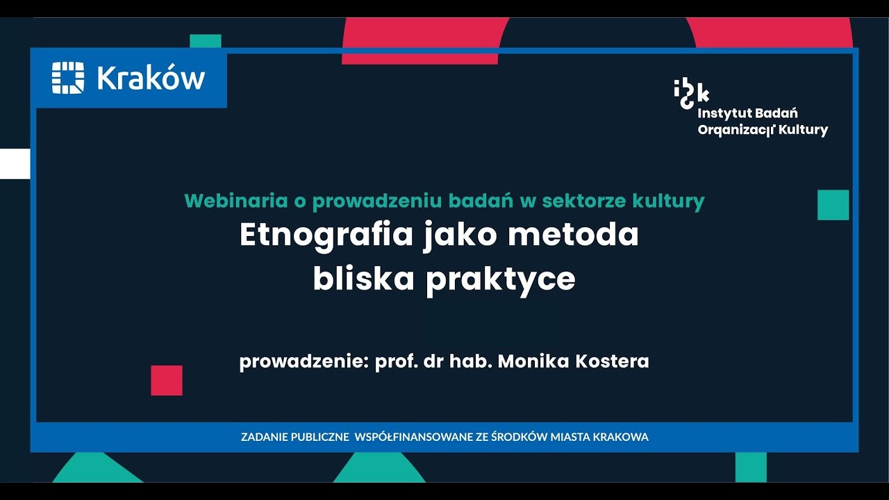 Etnografia jako metoda bliska praktyce