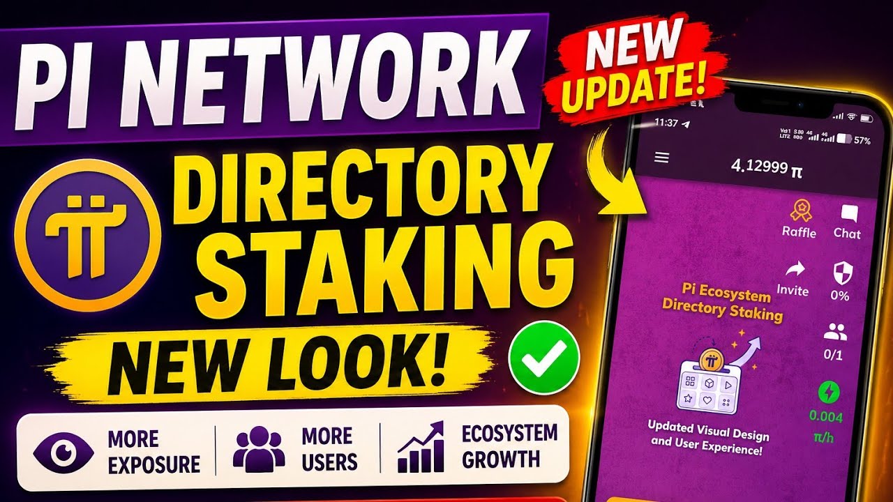 Pi Ecosystem Directory Staking|Pi Network New Update|Pi Ecosystem Benefits 