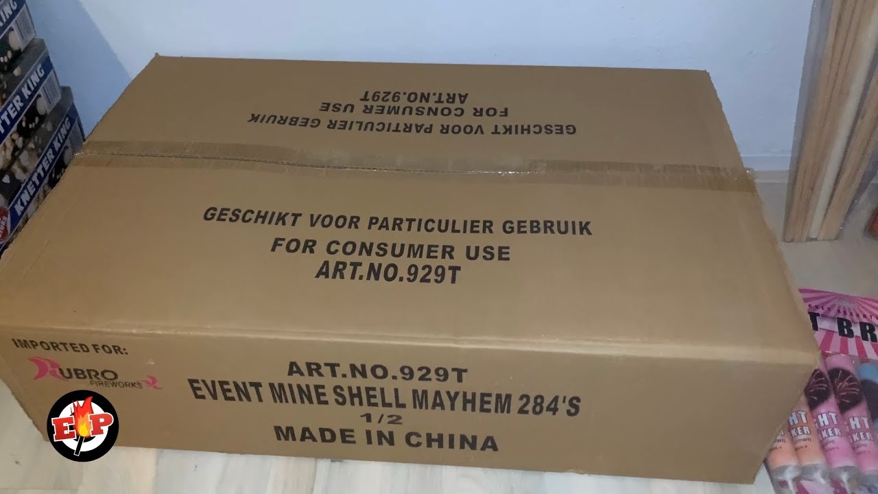 Event Mine Shell Mayhem : Rubro Vuurwerk : 284 Shots : Compound : Straatfilm