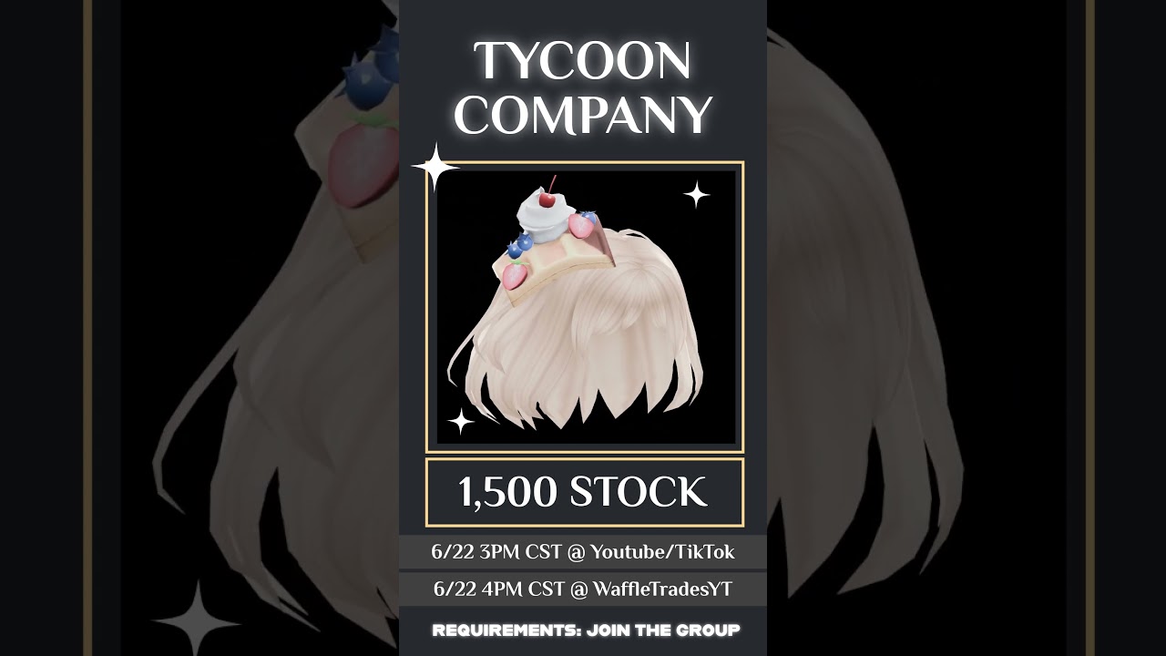 Free limited dropping on the 22nd @ 3PM CST @WaffleTrades  #robloxavatar #roblox #robloxugc