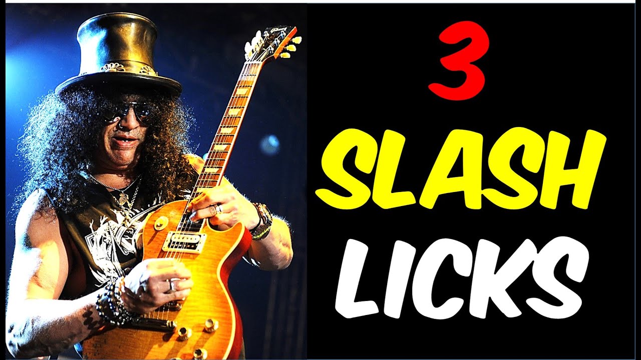 3 Slash Licks - Master These Famous (and Exciting) Slash Licks Now!