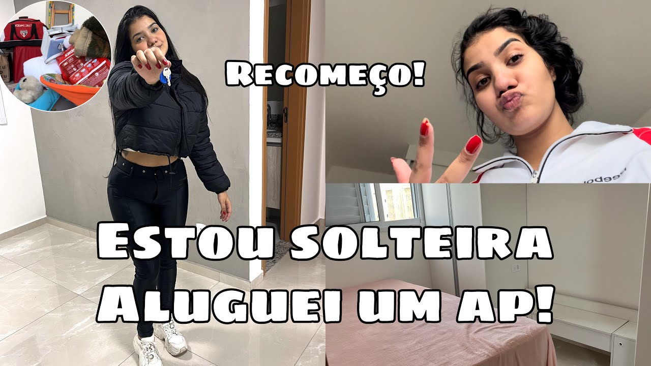 VLOG | ESTOU SOLTEIRA + MUDANÇA!
