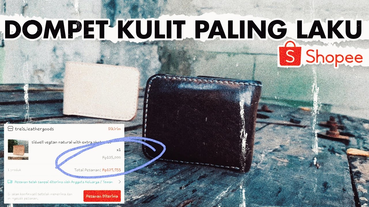 DOMPET KULIT PALING LAKU DISHOPEE