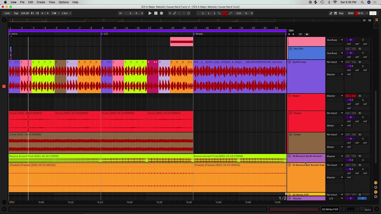Ableton Live 11 House NERD FUNK WALKTHROUGH