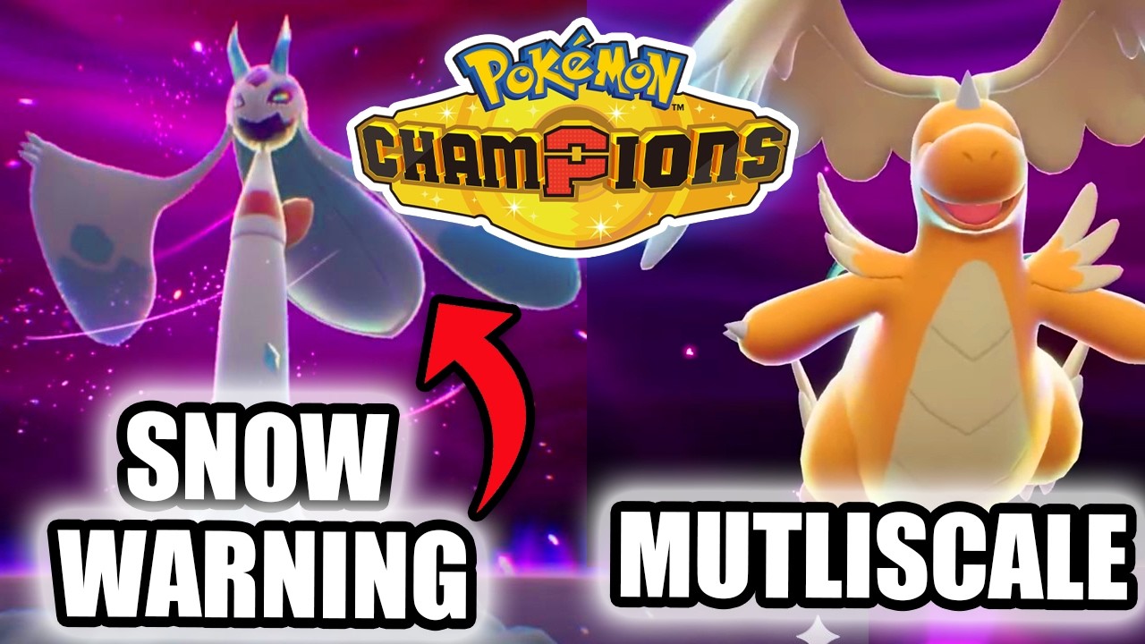 HUGE NEWS!! ABILITIES FOR MEGA FROSLASS & DRAGONITE IN POKEMON CHAMPIONS REVEALED + MORE!!