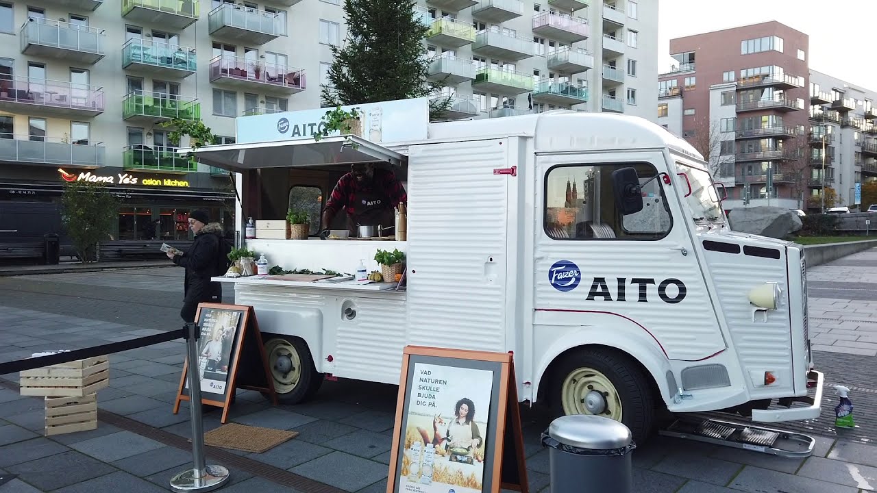 S&aring; h&auml;r trevligt kan det vara n&auml;r v&aring;r vintage truck &auml;r in action