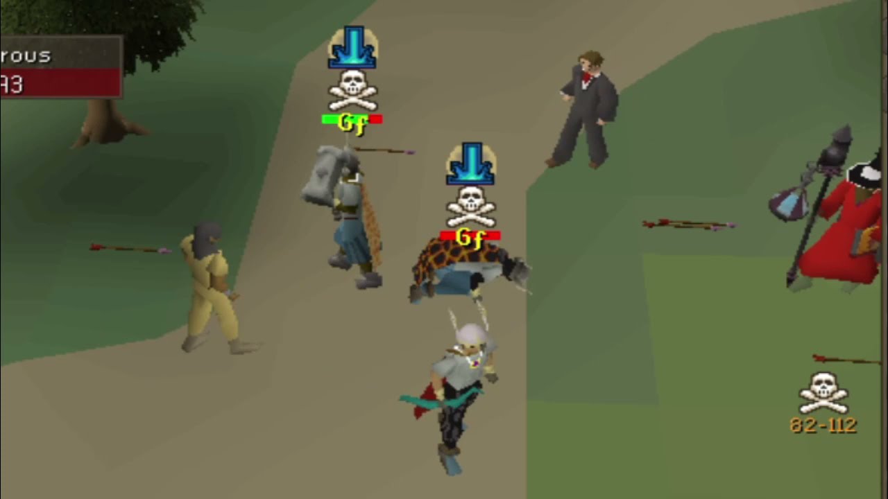 Old school RuneScape Pking | 1 Def | 45 Def | Max Med Level