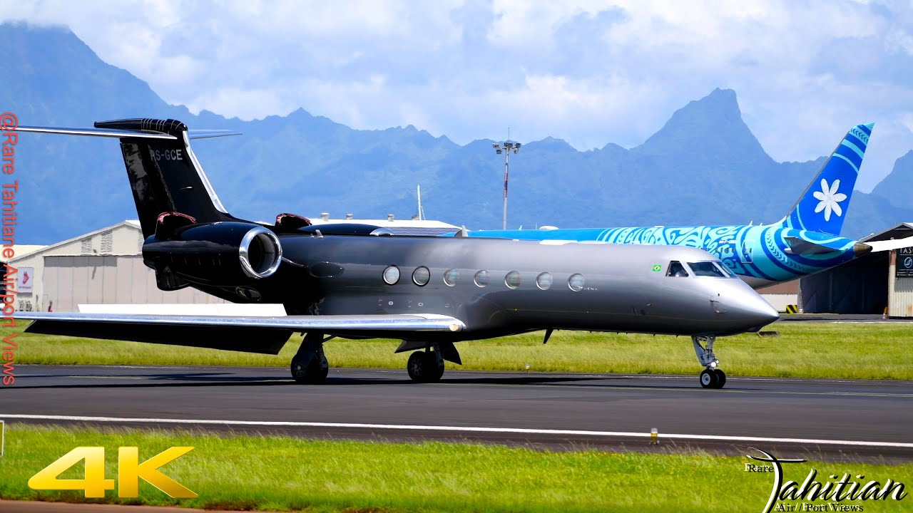 Feb 1st, 2026: G550 Reg PS GCE was seen landing at Tahiti Int'l