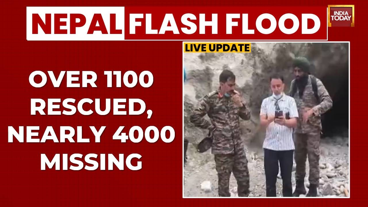 Nepal Flash Flood Updates: Death Toll Crosses 1,000, Nearly 4,000 Missing; Over 11,000 Rescued So...
