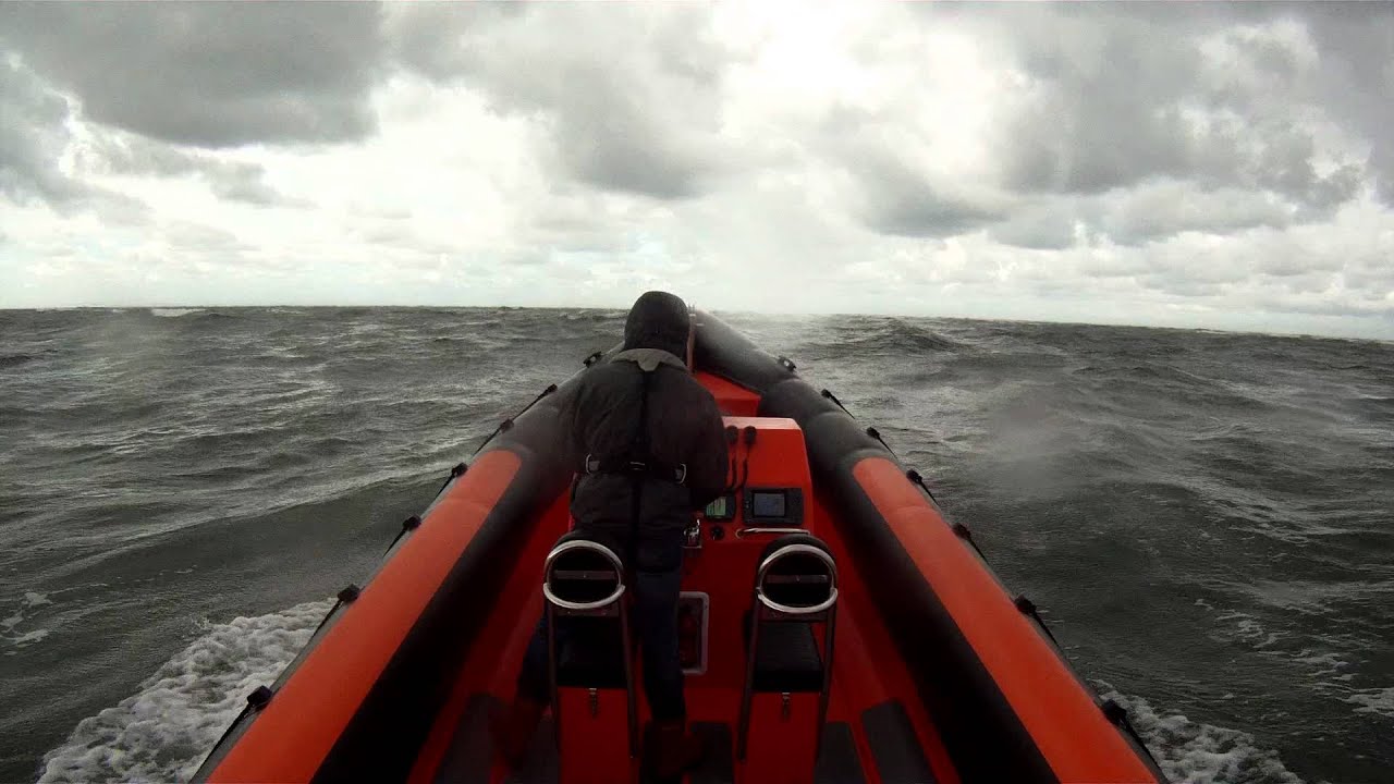 Xs ribs 850 in heavy sea