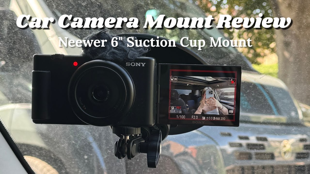 Neewer 6" Suction Cup Mount Review - Is It Worth It? | Best Camera Car Mount