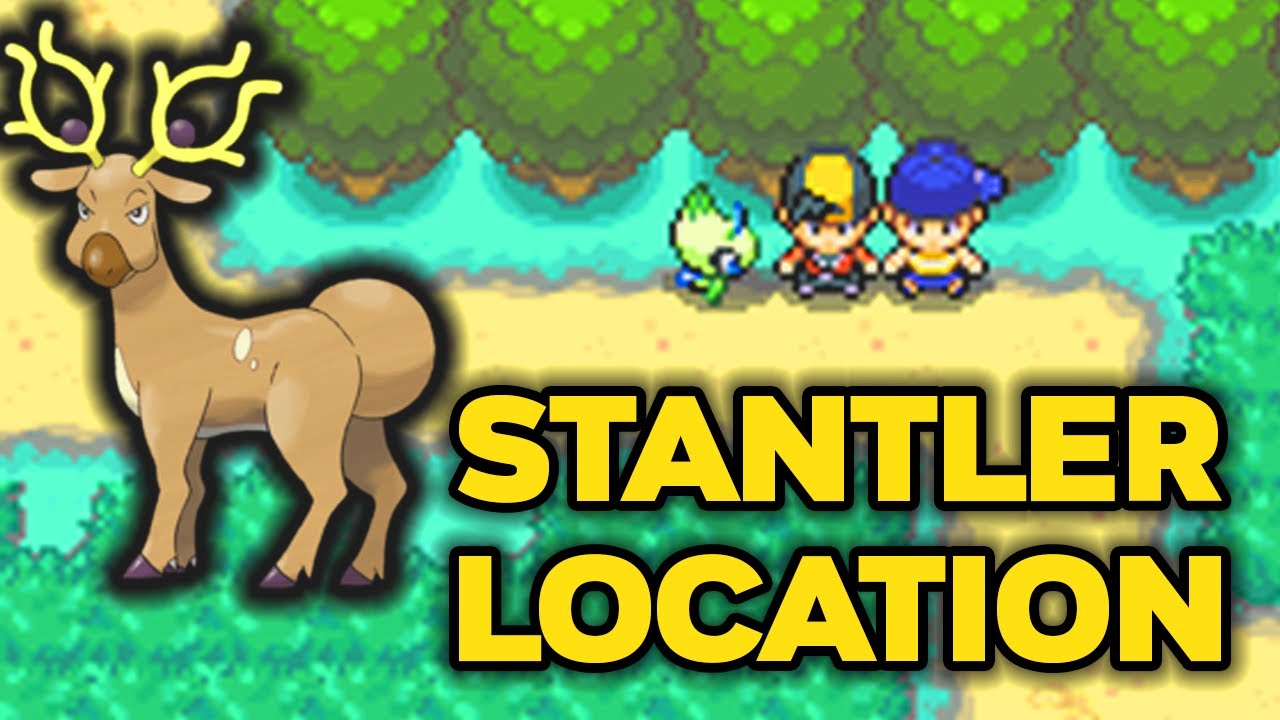 How to Catch Stantler in Pokemon HeartGold or SoulSilver!