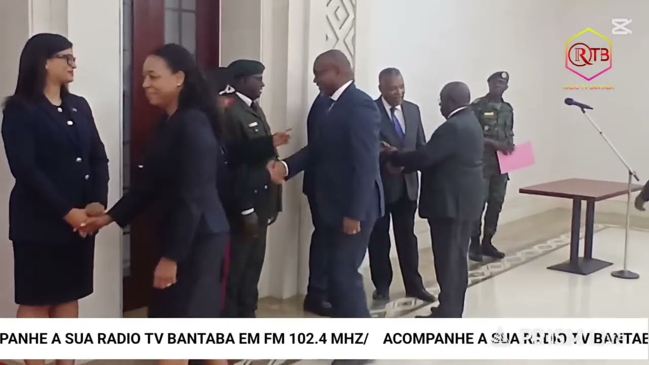 Tomada de posse dos novos Conselheiros do PR de Transição, Major-General Horta Inta