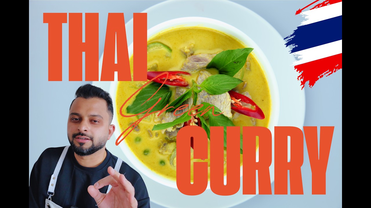 Easy Restaurant Style | Thai Green Prawn Curry