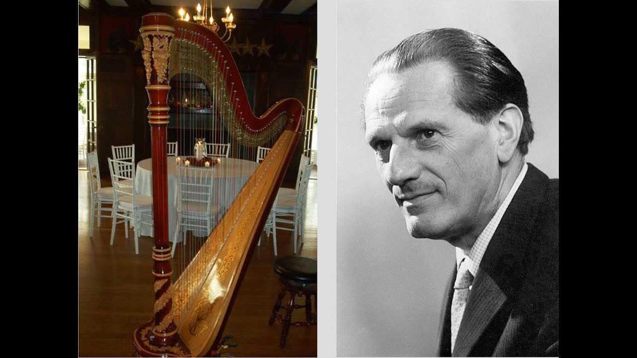 Eric Schmidt (1907-2000) Concert-etude voor harp