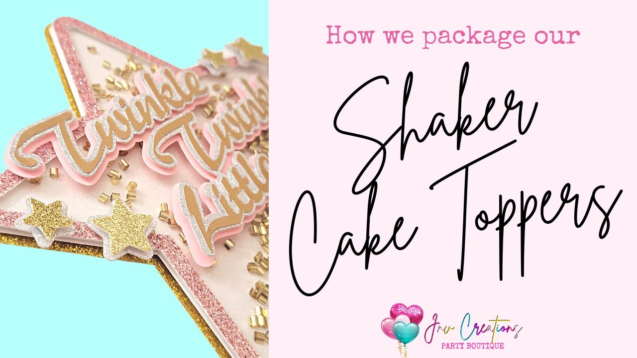 How we package our Cake Toppers