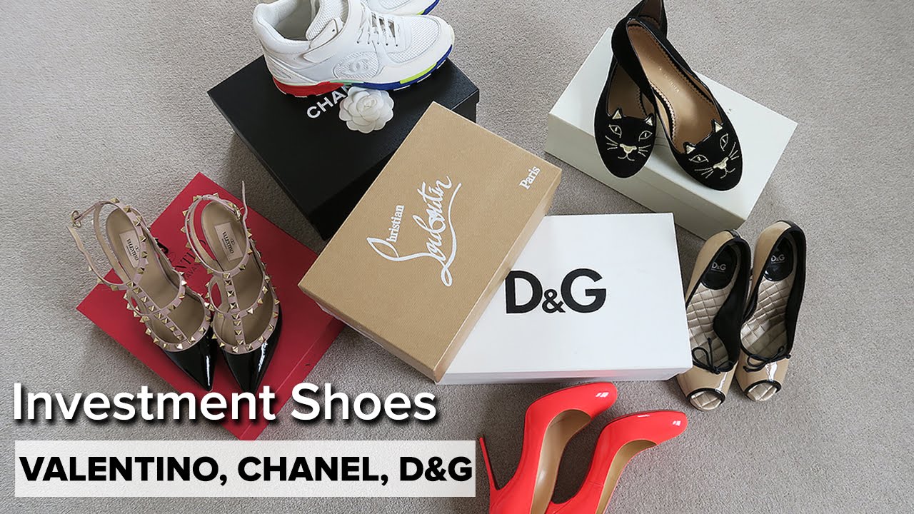 My 5 Favorite Luxe Shoes | Chanel, Valentino, Louboutin, D&G